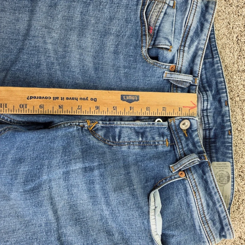 Diesel Sleenker Denim Shorts Mens 29 Blue Slim Skinny Cutoff Casual Adult